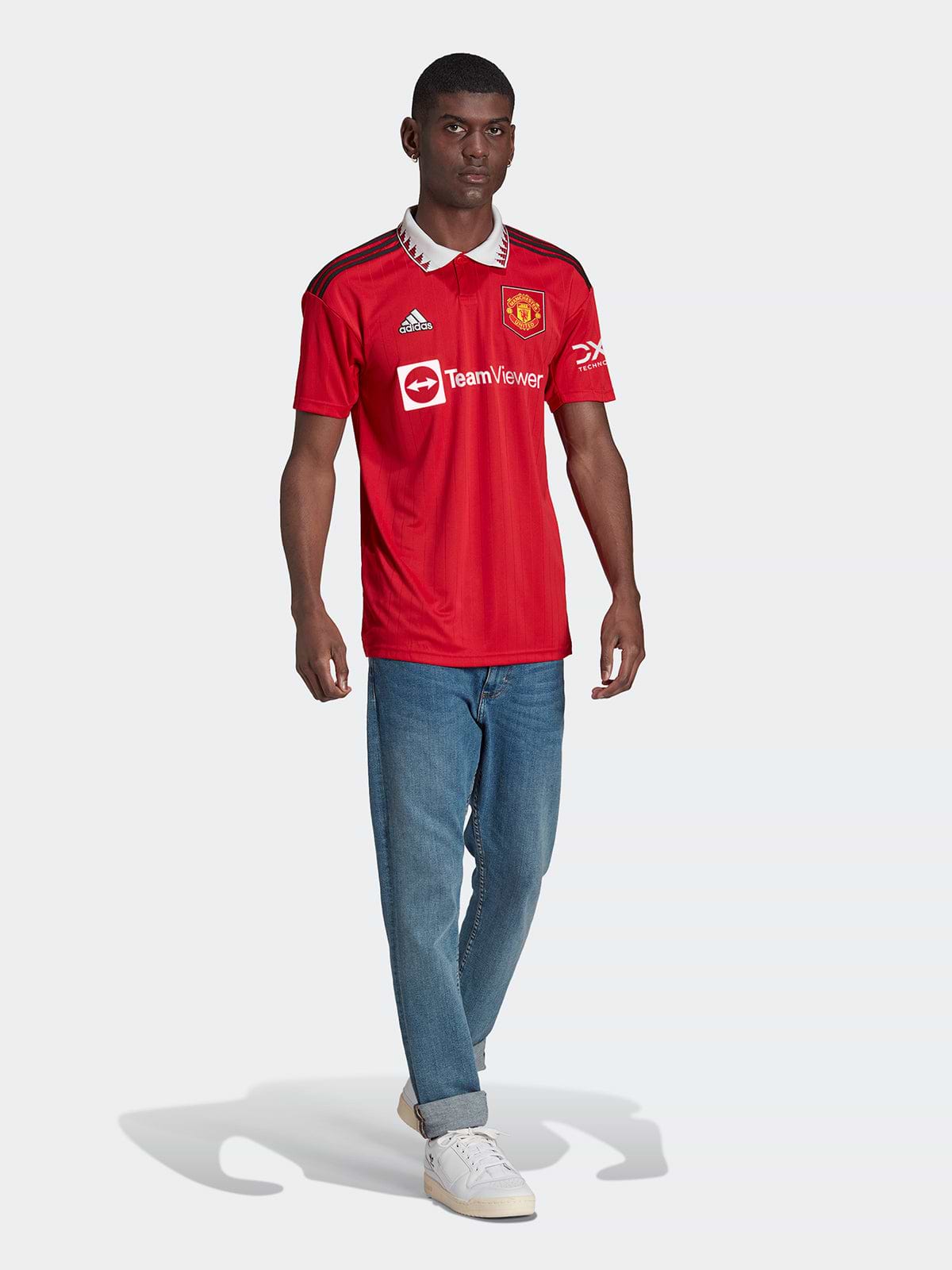 חולצת ג'רזי קצרה MANCHESTER UNITED  AEROREADY- adidas performance|אדידס פרפורמנס