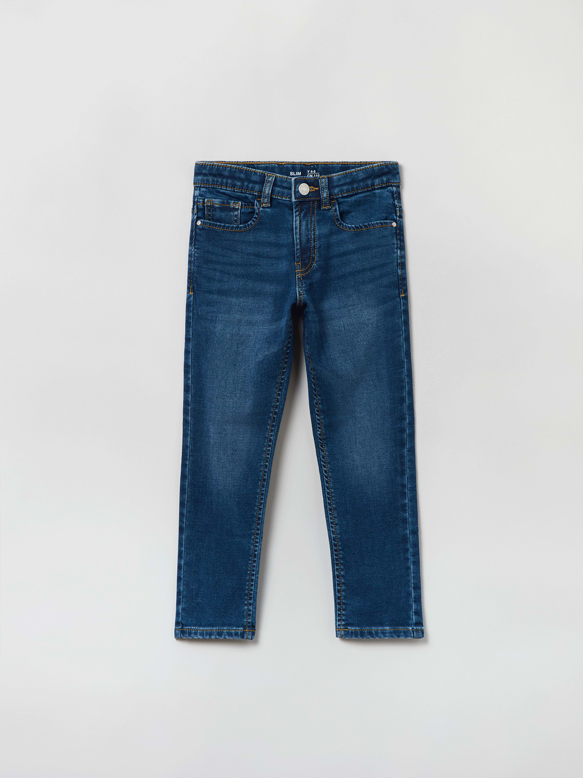 מכנסי ג'ינס בגזרת SLIM מבד נמתח / ילדים