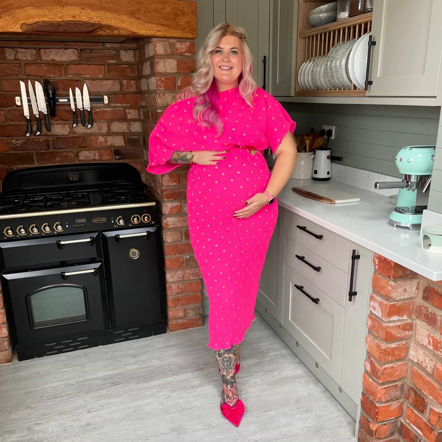 Pink Tilly Dress – Never Fully Dressed