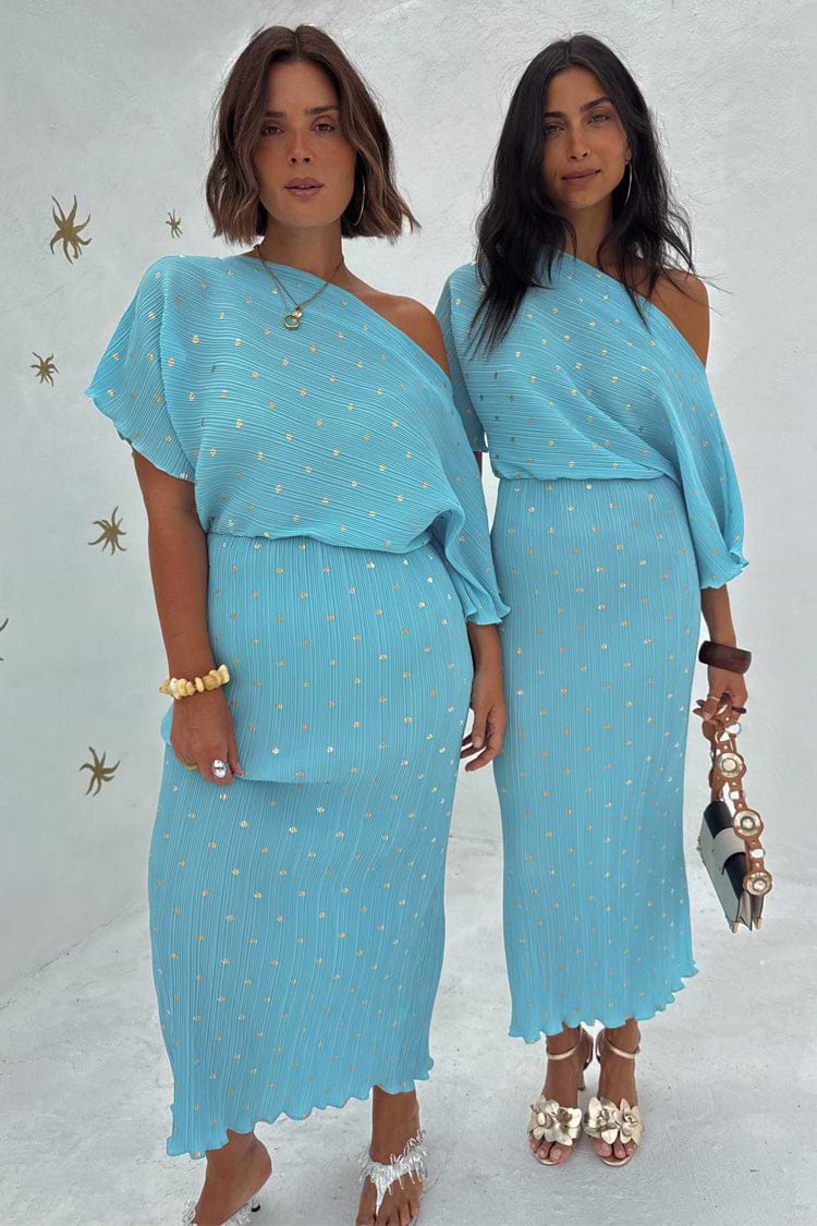 Turquoise Tilly Dress