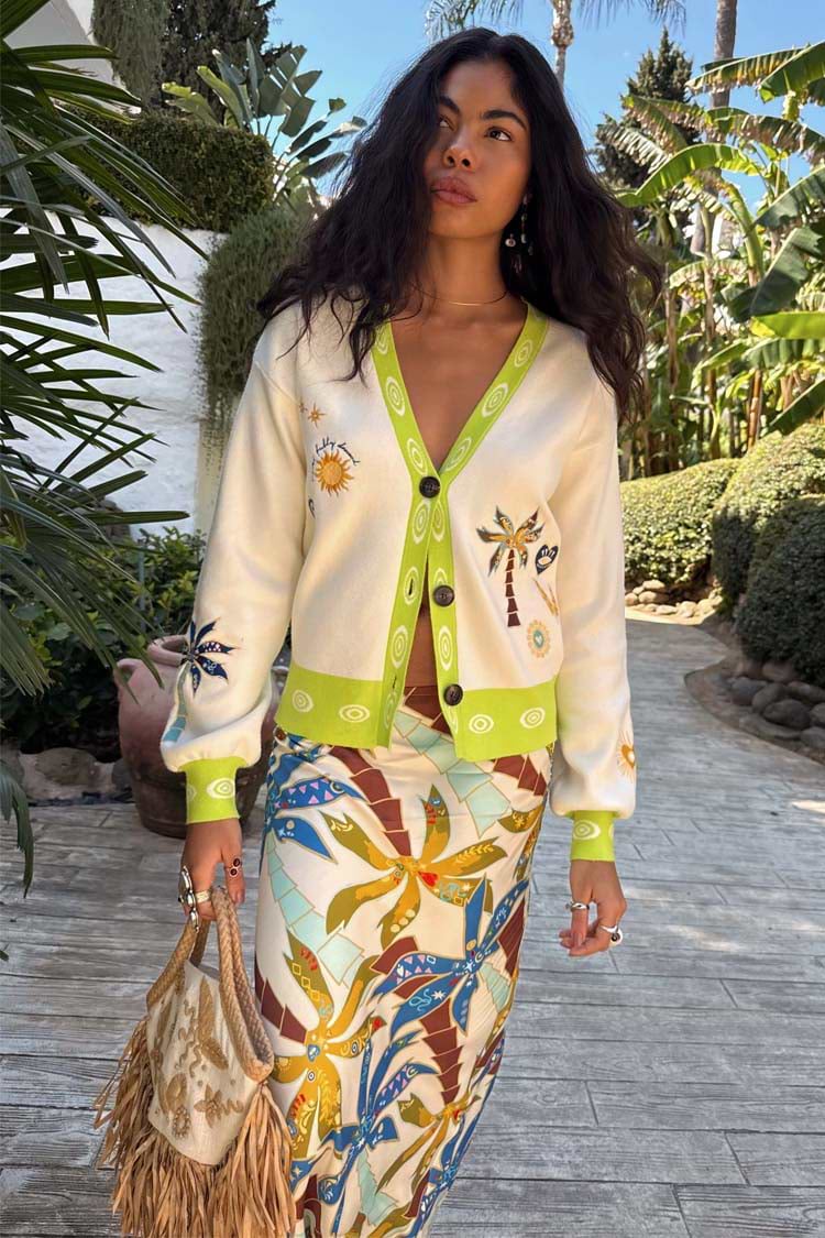 Cream Charms Forrest Cardigan
