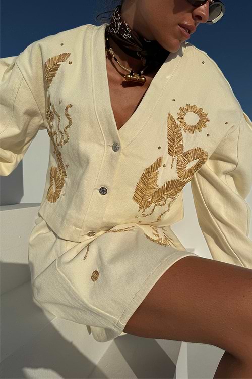 unof ❁︎ OVER FRILL JACKET Women's Outwear & Coats – Never Fully Dressed
