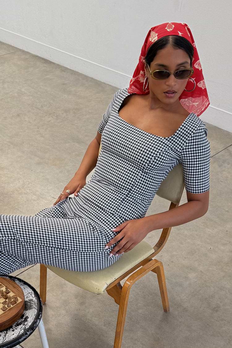 Gingham Top