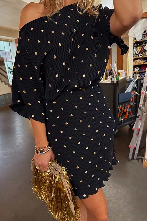 ワンピース Fur pocket mini dress AM1542 ワンピース Fur pocket mini