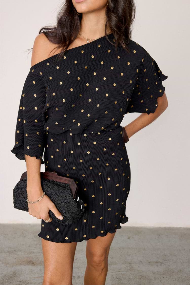 Blue Poppy Aria Mesh Dress