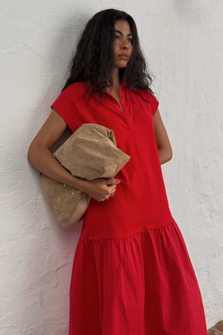 Red Darcy Dress