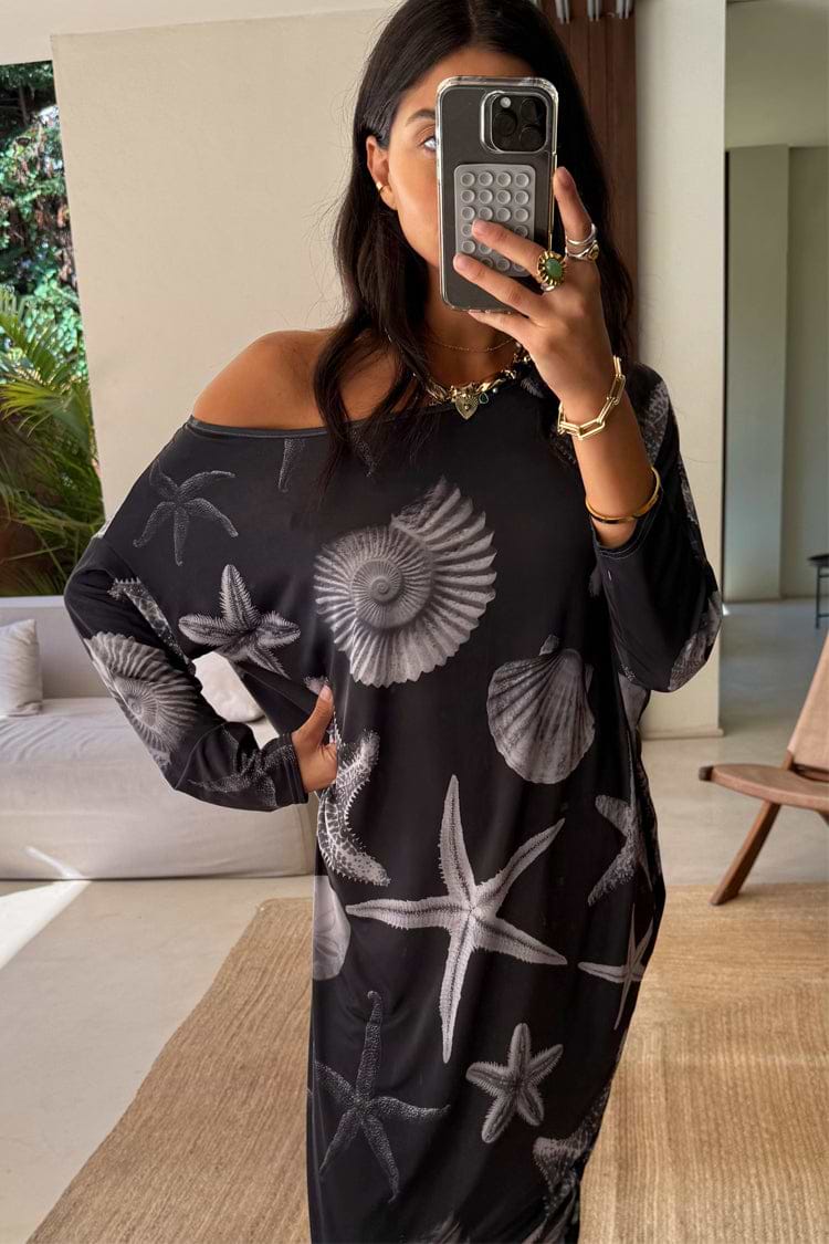 Black Shell Jem Dress