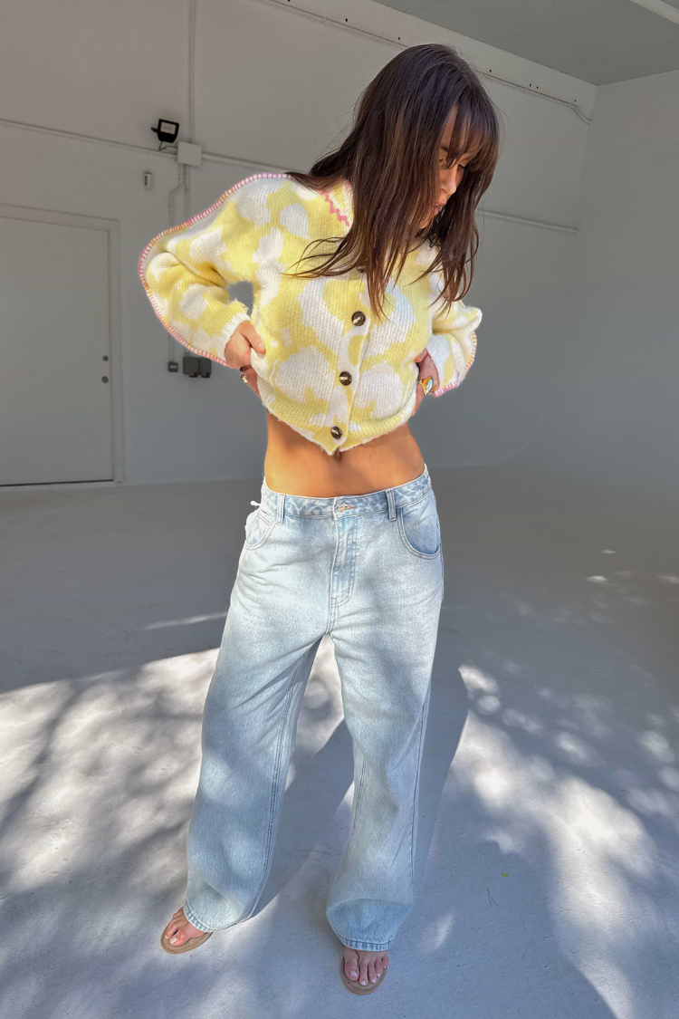 Yellow Zizi Cardigan