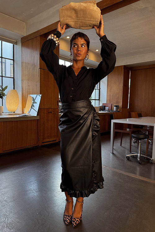 Vegan Leather Skirts – Never Fully Dressed