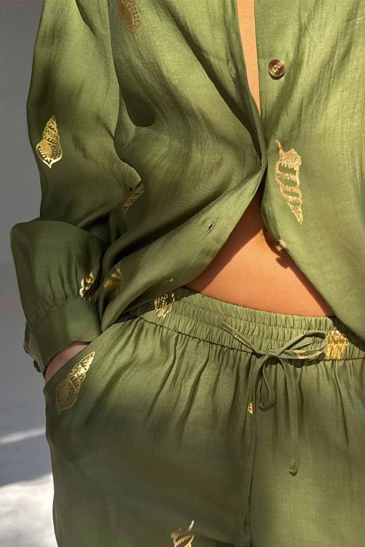 Khaki Shell Trousers