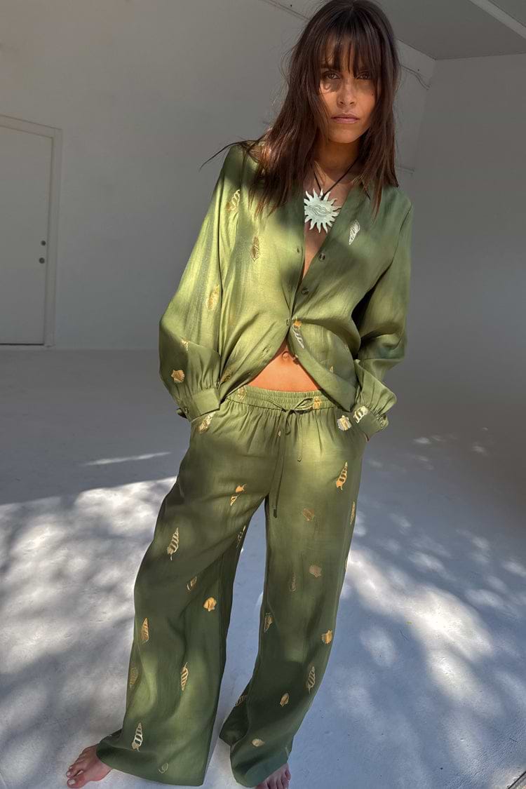 Khaki Shell Trousers