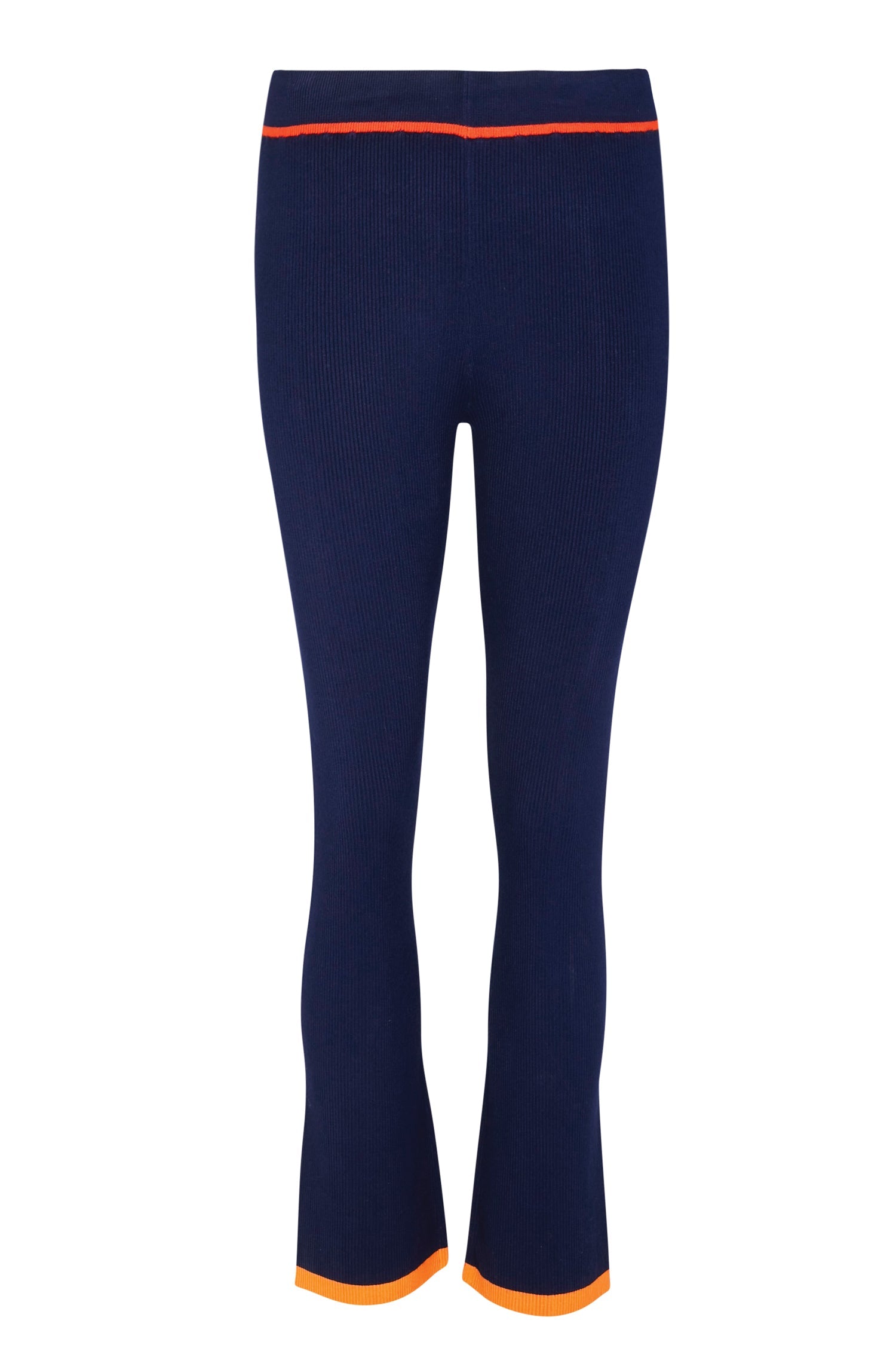 Navy Jersey Kick Flare
