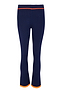Navy Jersey Kick Flare
