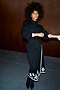 Black Virgo Jaspre Skirt