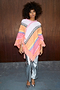 Pink Ayla Poncho