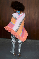 Thumbnail for Pink Ayla Poncho