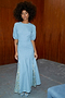 Denim Jacquard Monty Dress Petite