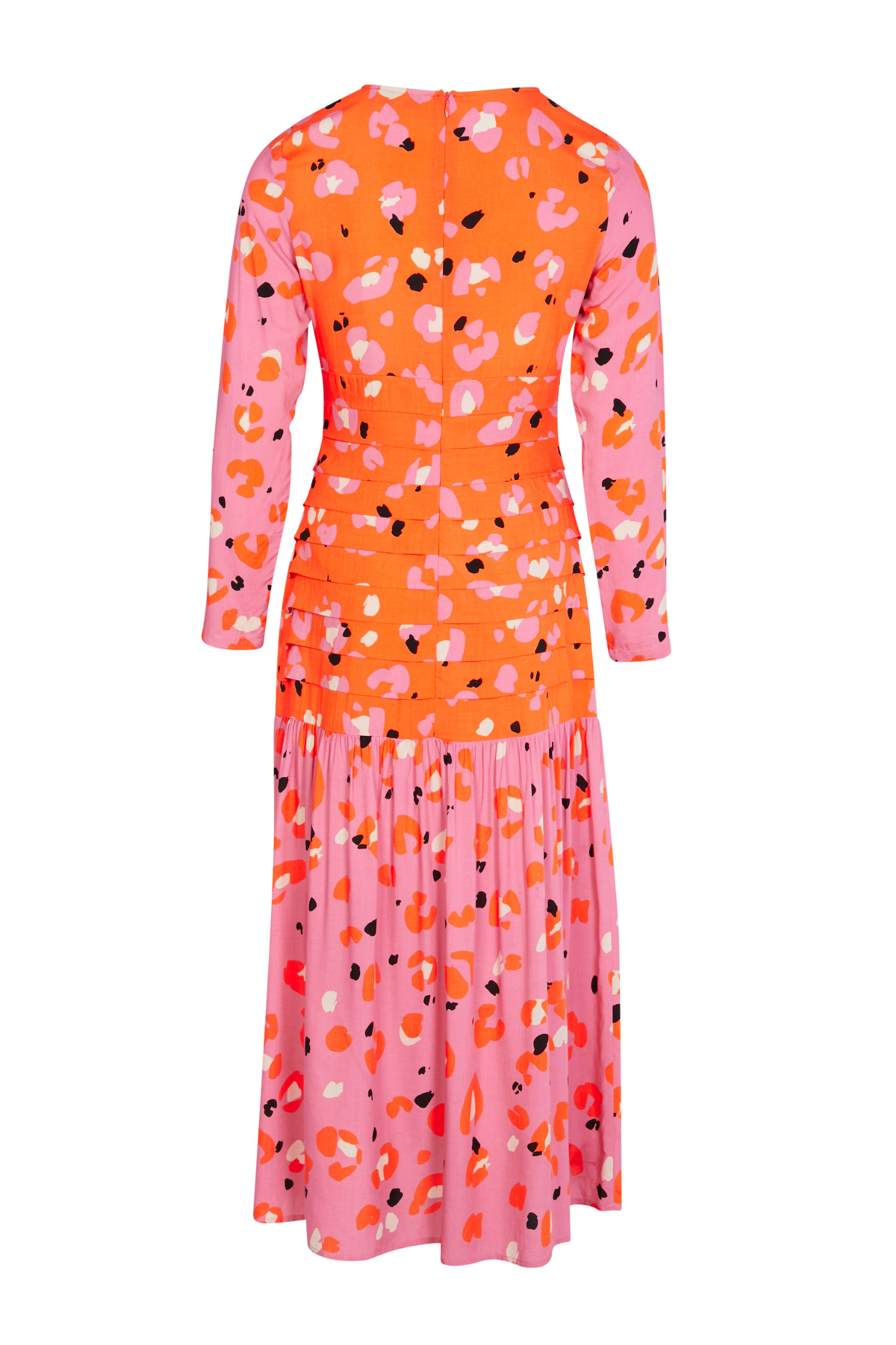 Pink Animal Mona Dress - Curve