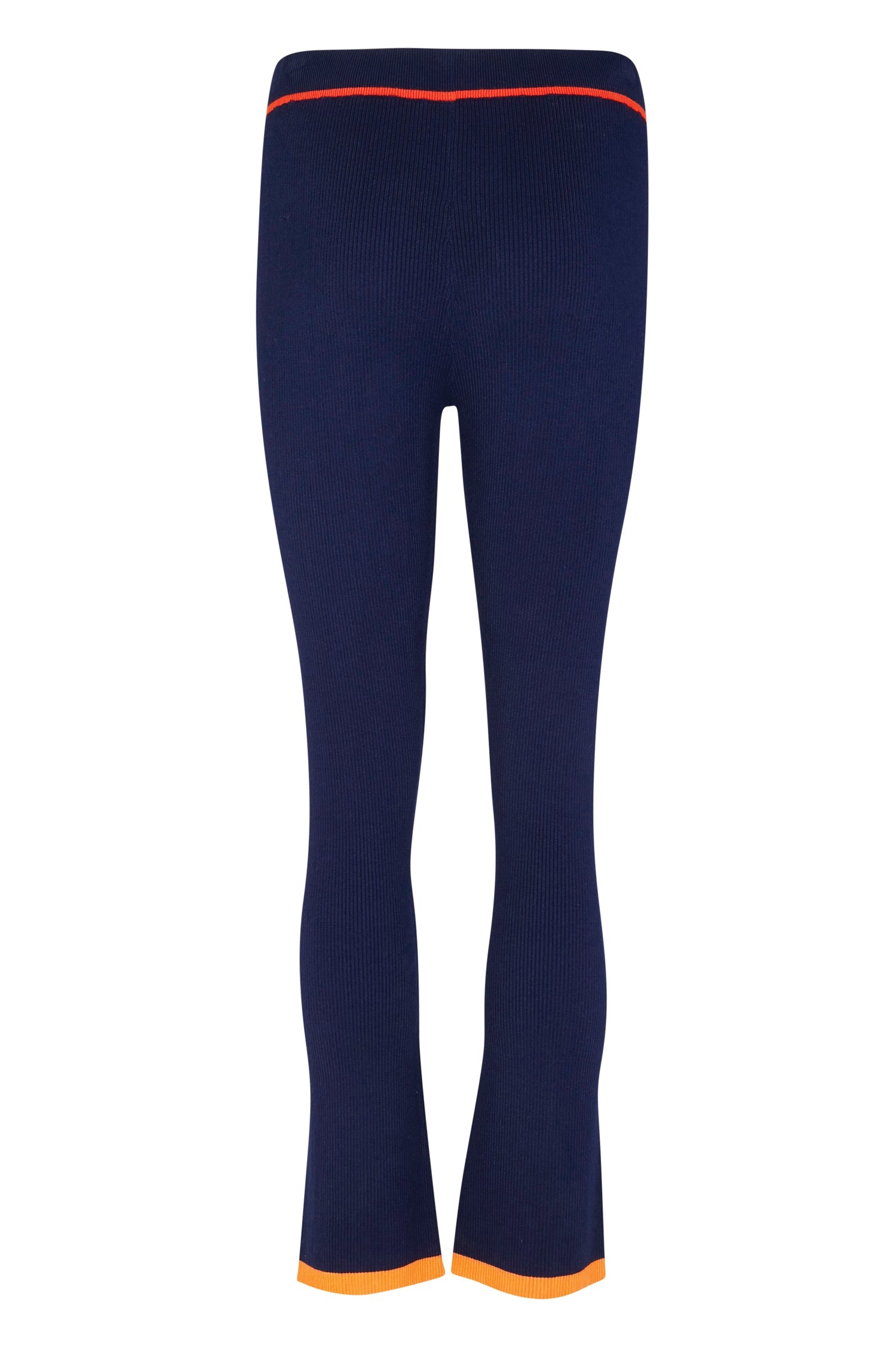 Navy Jersey Kick Flare