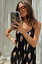 Black Shells Maxi Dress