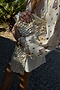 Shells Miley Shirt with Gold fleck