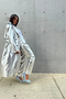 Silver Vegan Leather Trench