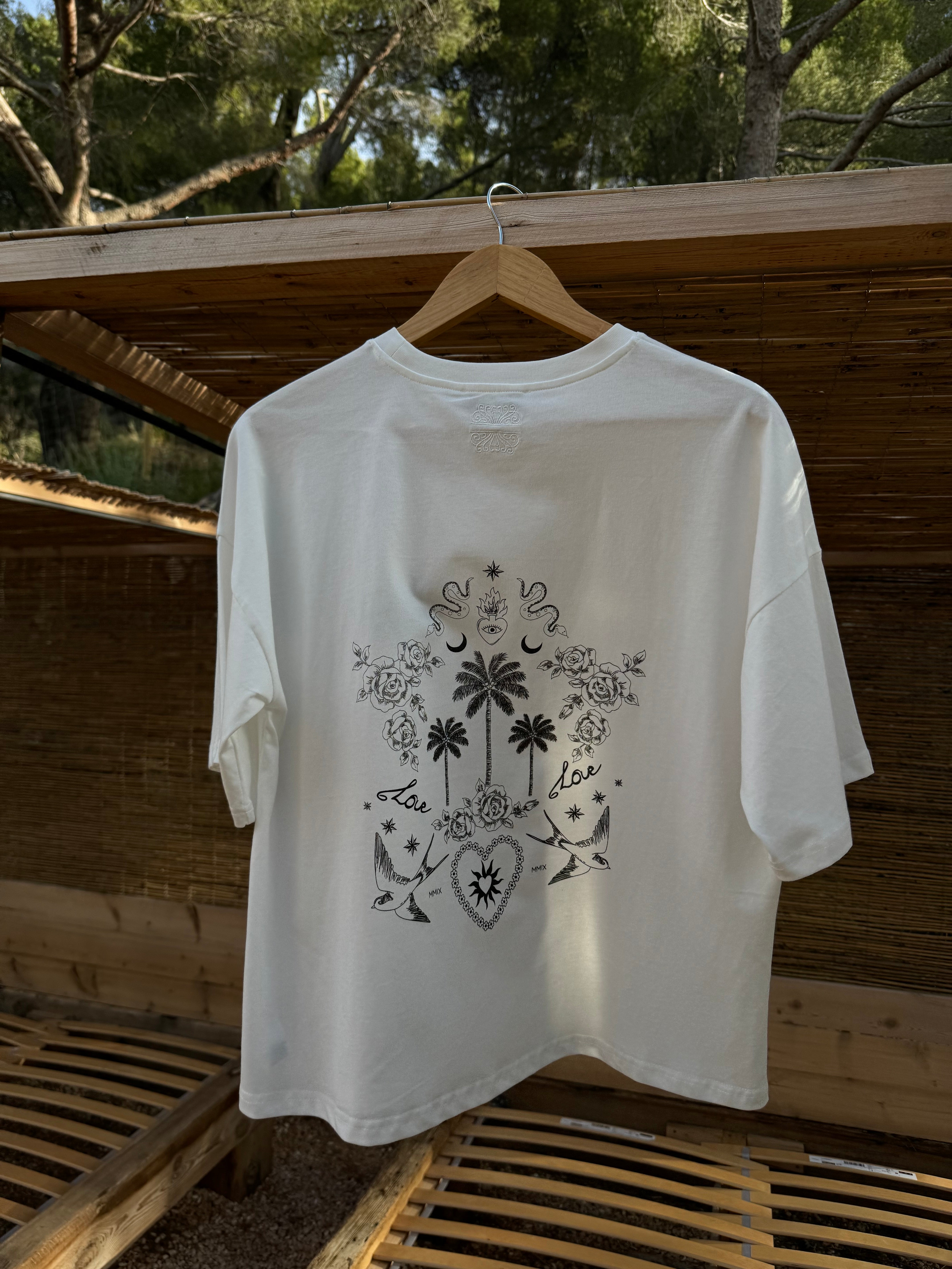 White Tattoo T-Shirt