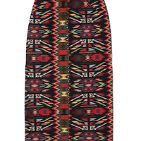 Thumbnail for Abstract Print Skirt