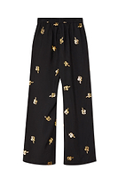 Thumbnail for Black Gold Snake Elissa Trousers