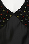 Black Beaded Allegra Dress