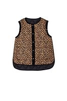 Thumbnail for cut out of Black And Leopard Multi-Wear Jacket