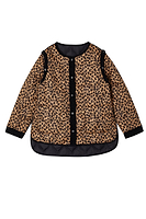 Thumbnail for cut out of Black And Leopard Multi-Wear Jacket