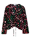 Black Animal Verity Top