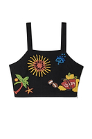 Thumbnail for Ibiza Beaded Crop Top