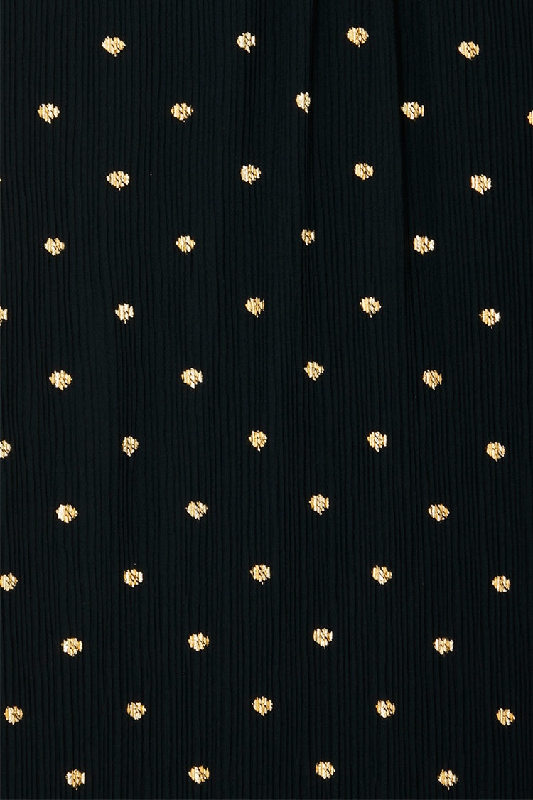 Black Celia Plisse Dress Petite