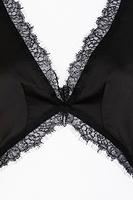 Thumbnail for Black Lace Crop Top cut out