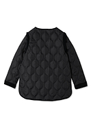 Thumbnail for cut out of Black And Leopard Multi-Wear Jacket