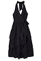 Black Matilda Wrap Dress
