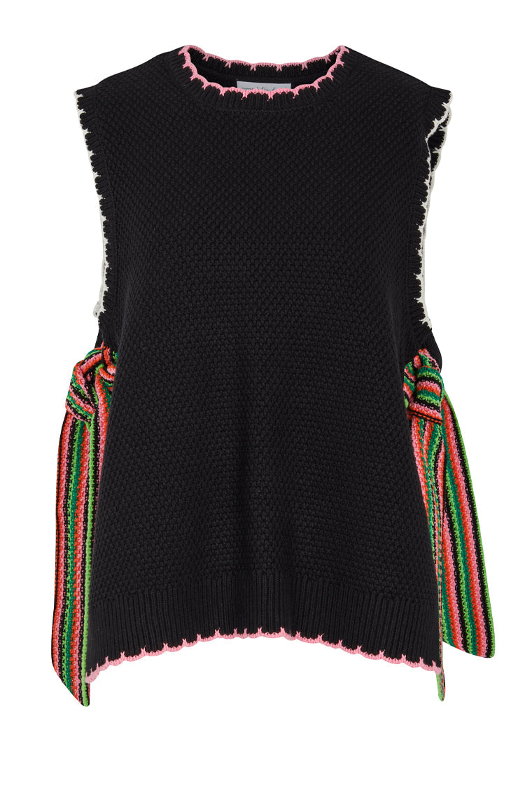 cut out of Black Osaka Vest