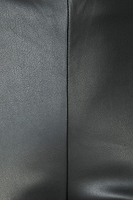 Thumbnail for Black Vegan Leather Ponte Leggings