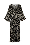 Black Star Jacquard Isabella Dress Petite