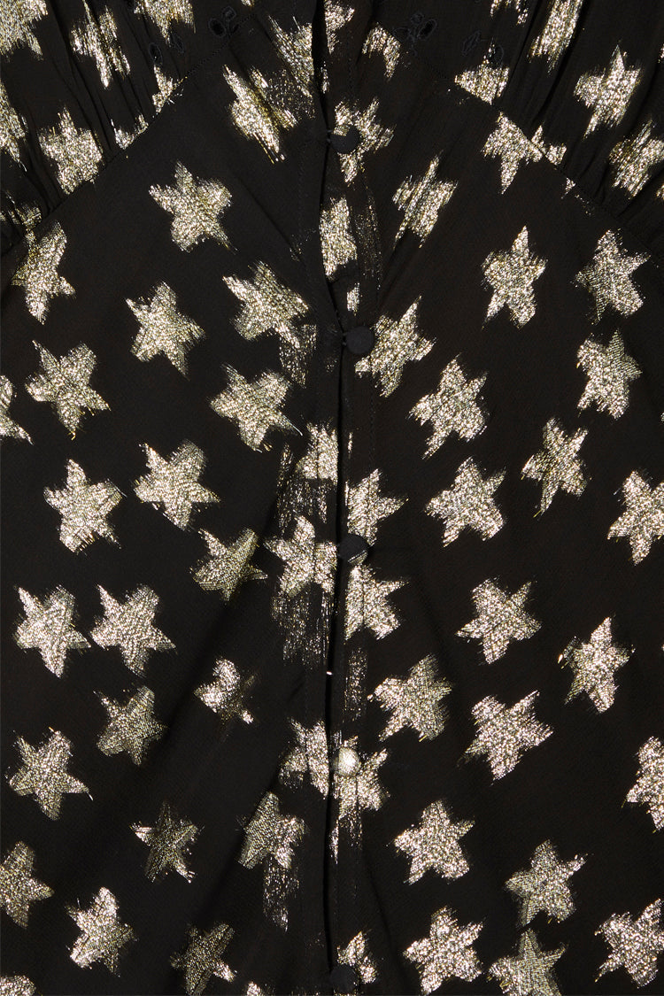 Black Star Jacquard Isabella Dress Petite