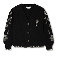 Thumbnail for Black Tarot Cardigan
