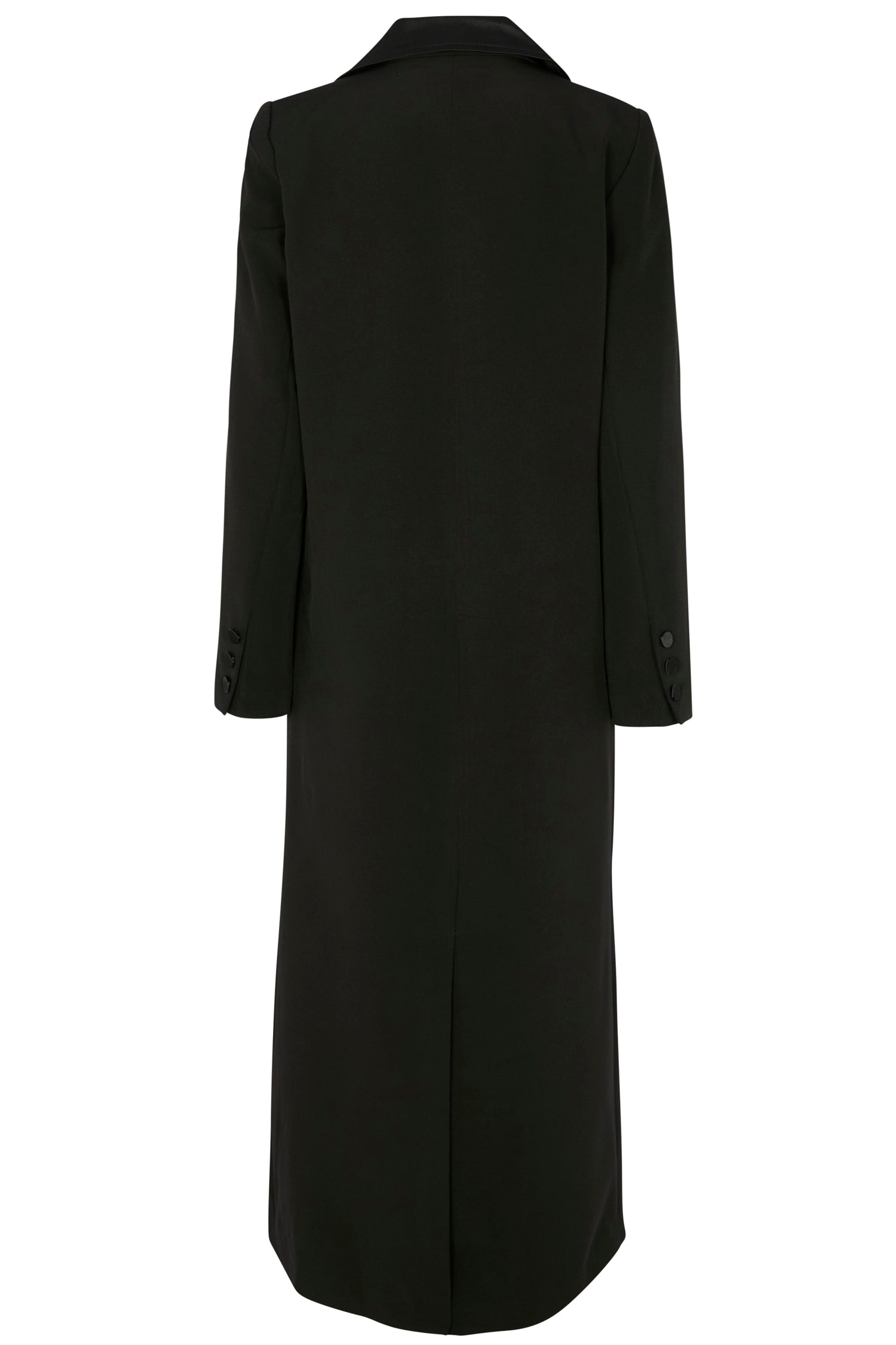 cut out of Black Satin Mix 55 Jacket