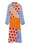 Blue Clash Effie Shirt Dress