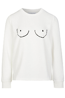 Thumbnail for White Boob Sweatshirt