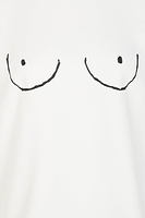 Thumbnail for White Boob Sweatshirt