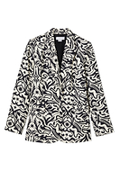 Thumbnail for Black And Cream Bowie Blazer