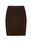 Thumbnail for Bronze Sparkle Mini Skirt