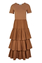 Camel Carrie Dress - Curve